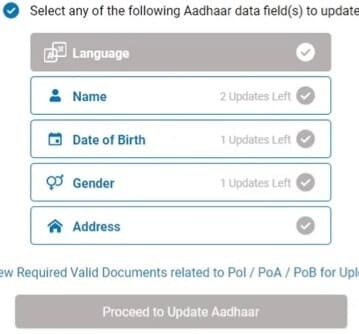 UIDAI वेबसाइट के माध्यम से अपने आधार आईडी कार्ड को ऑनलाइन अपडेट ऐसे करें