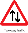 Two way Street Sign का क्या मतलब होता है?